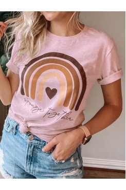 Rainbow Teacher T-shirt HF2620-02-02