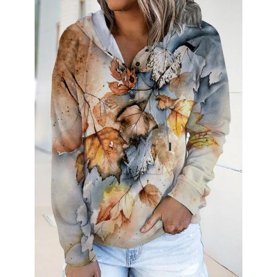 Printed loose casual tops for women HF1007-02-02 Printed loose casual tops for women HF1007-02-02